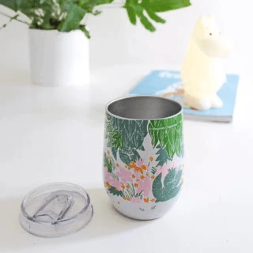 House of Disaster Moomin Floral Keep Cup Tumbler 350ml - Image 4