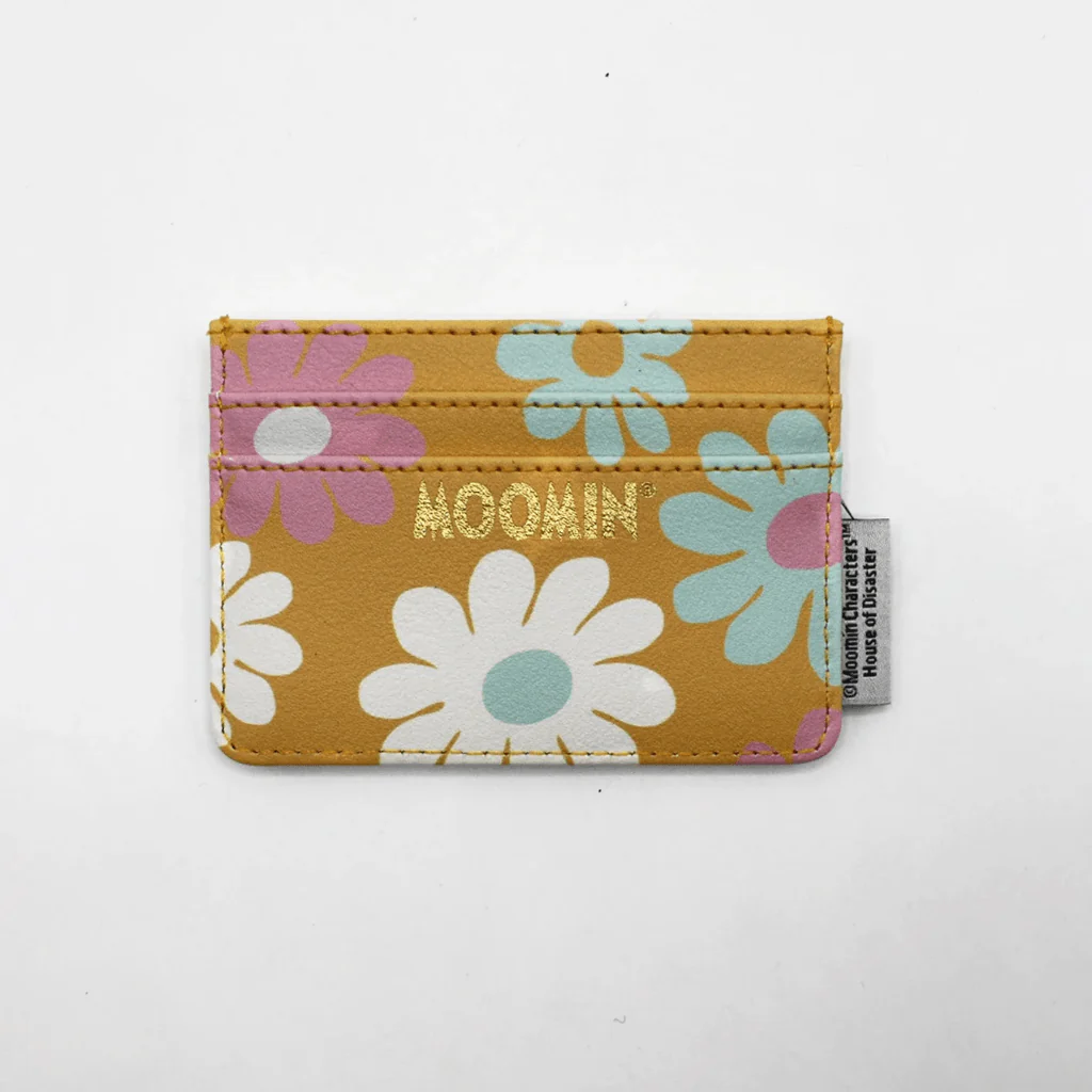 House of Disaster Moomin & Snorkmaiden Floral Card Holder Wallet - Image 2