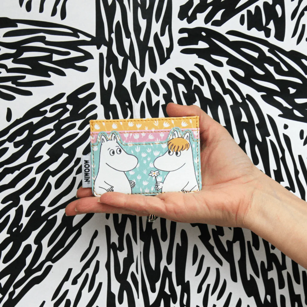 House of Disaster Moomin & Snorkmaiden Floral Card Holder Wallet - Image 3