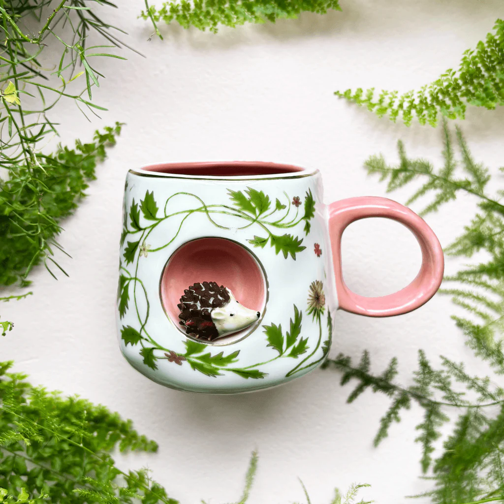 House of Disaster Secret Garden 3D Hedgehog Cup - Image 6
