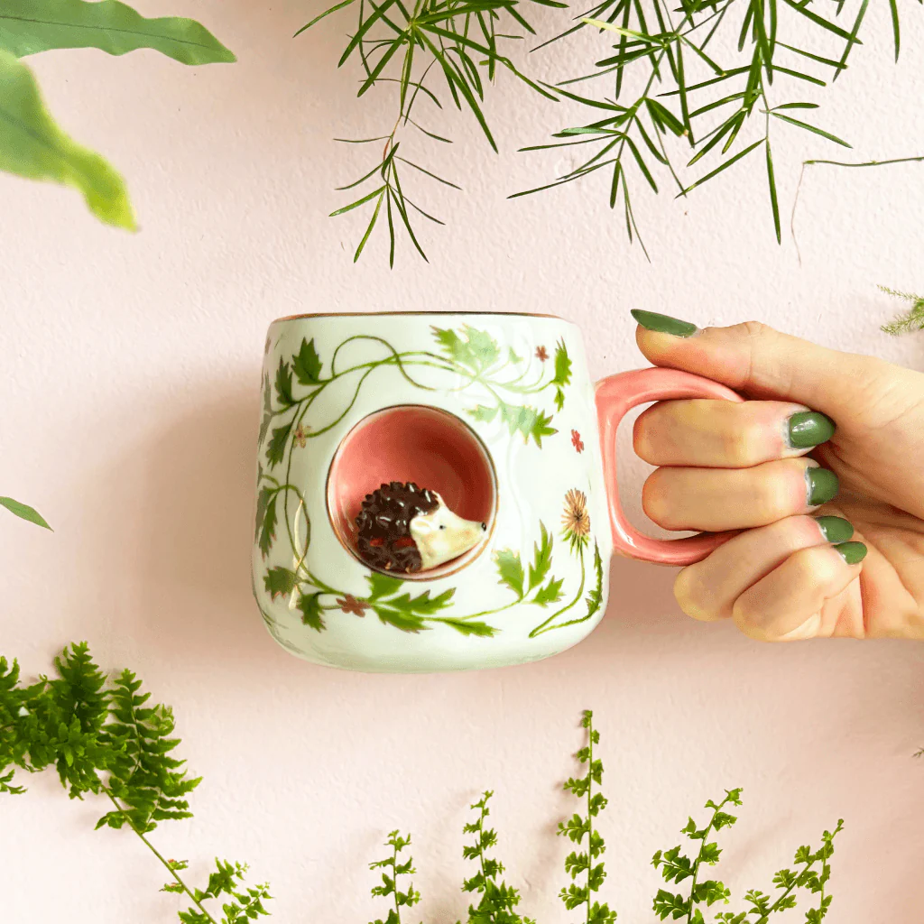House of Disaster Secret Garden 3D Hedgehog Cup - Image 7