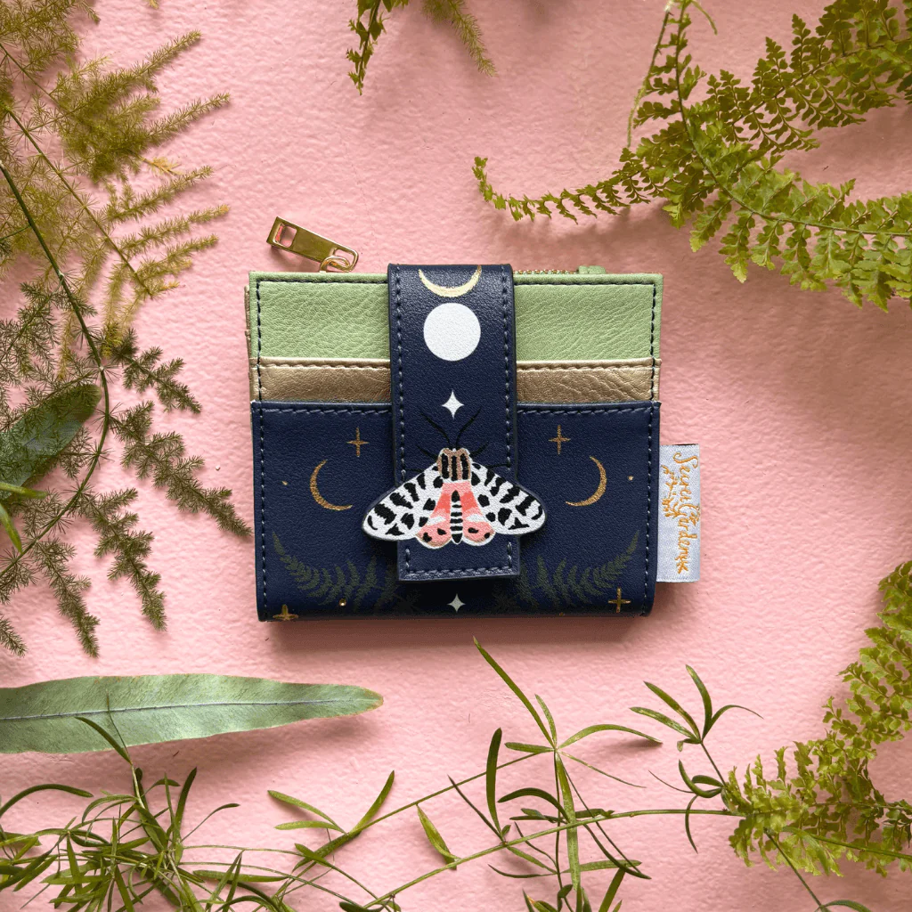 House of Disaster Secret Garden Moth Purse