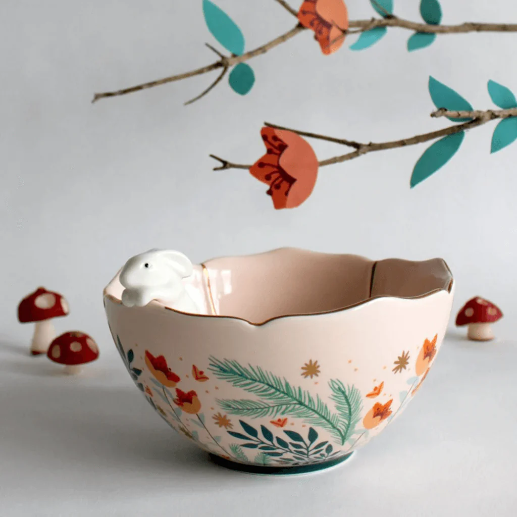 House of Disaster Secret Garden Rabbit Bowl - Image 8