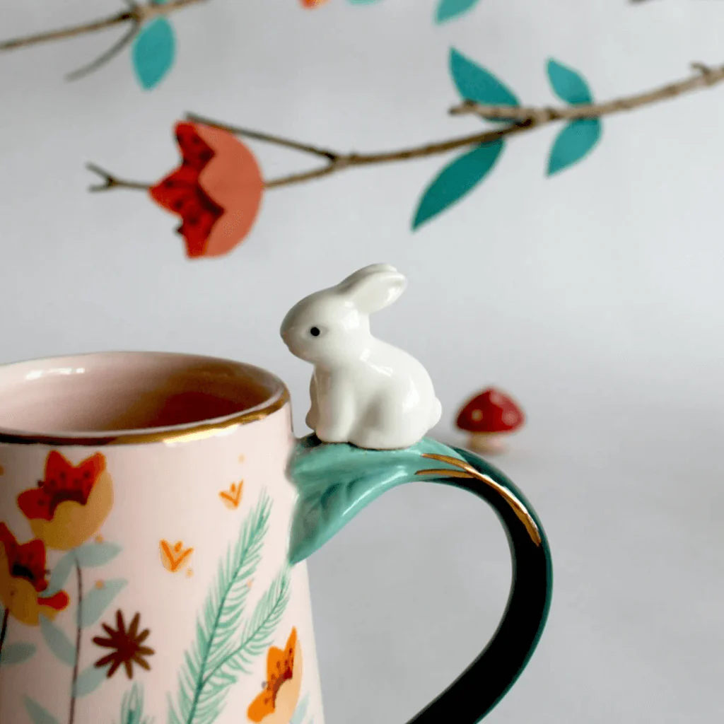 House of Disaster Secret Garden Rabbit Jug - Image 3