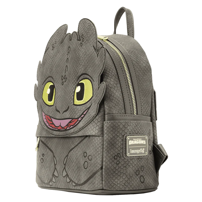Loungefly How to Train Your Dragon Toothless Cosplay Mini Backpack - Image 2