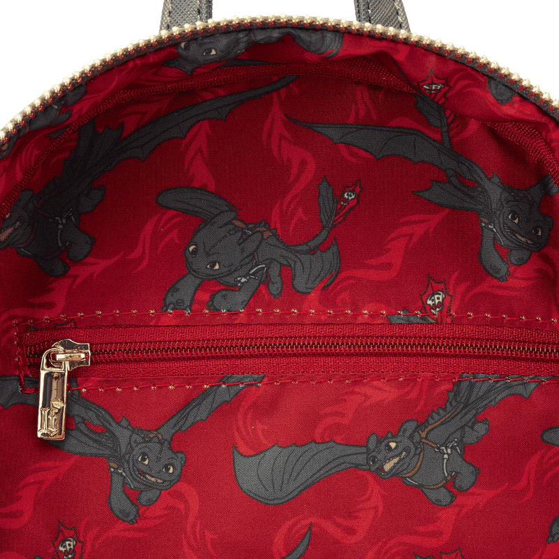 Loungefly How to Train Your Dragon Toothless Cosplay Mini Backpack - Image 7