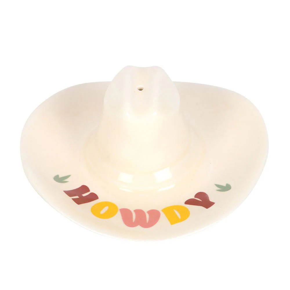 Howdy Cowboy Hat Incense Stick Holder - Image 2