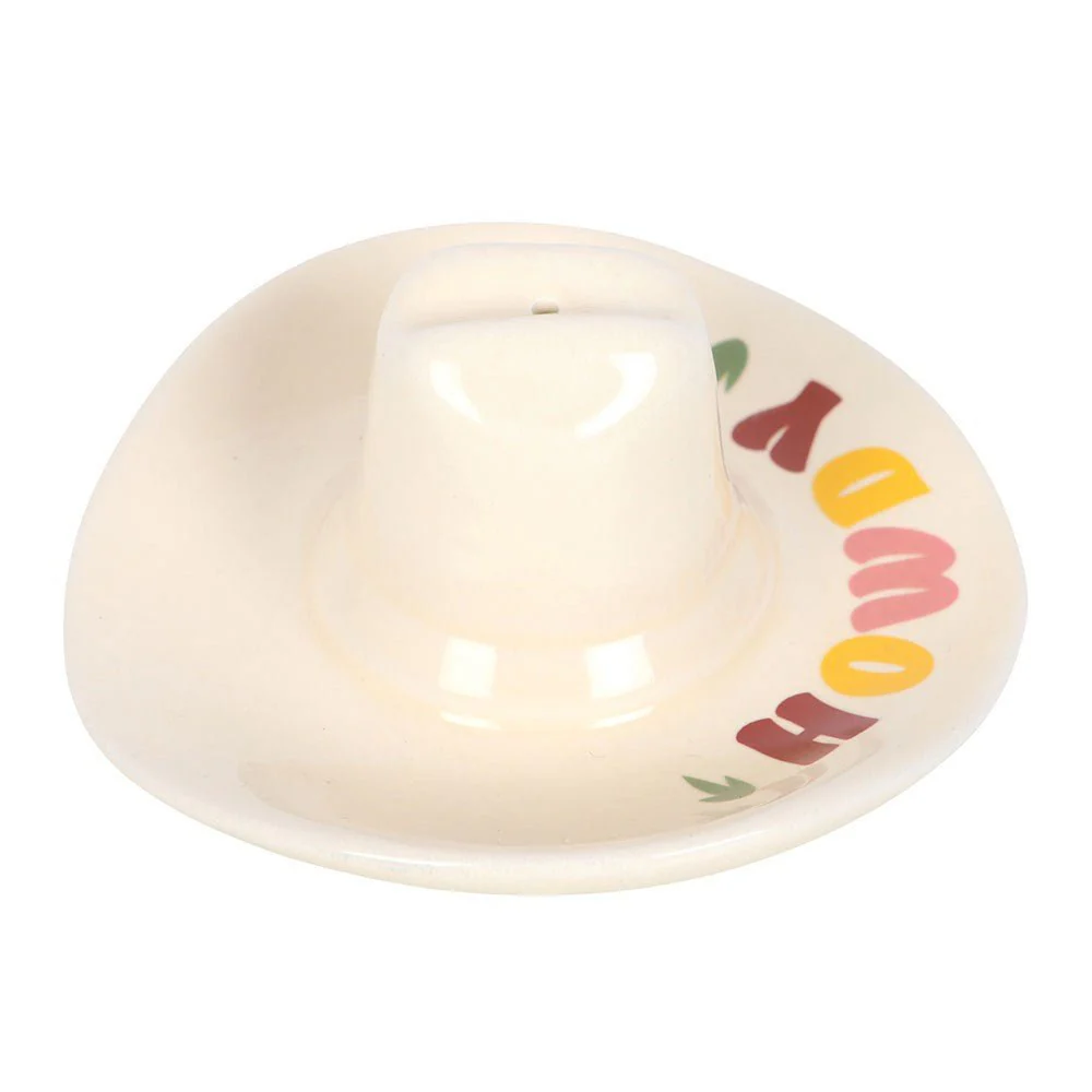 Howdy Cowboy Hat Incense Stick Holder - Image 3