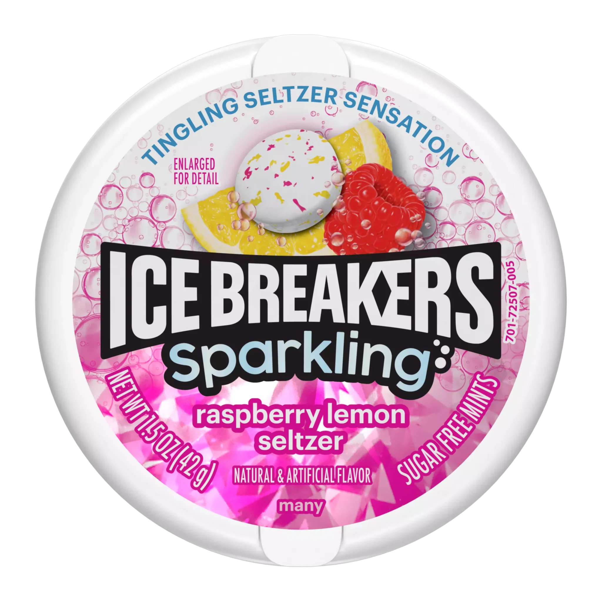 Ice Breakers Sparkling Raspberry Lemon Seltzer 36g