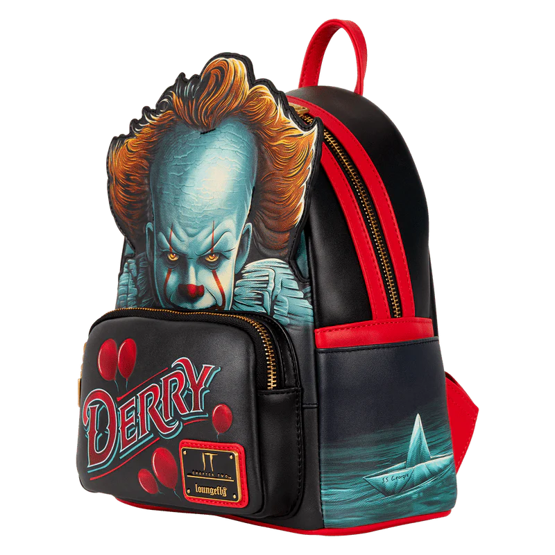Loungefly IT Pennywise Cosplay Light-Up Mini Backpack - Image 2
