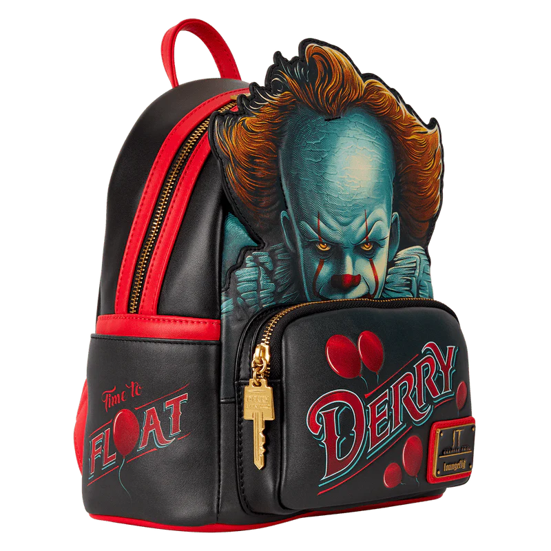Loungefly IT Pennywise Cosplay Light-Up Mini Backpack - Image 3