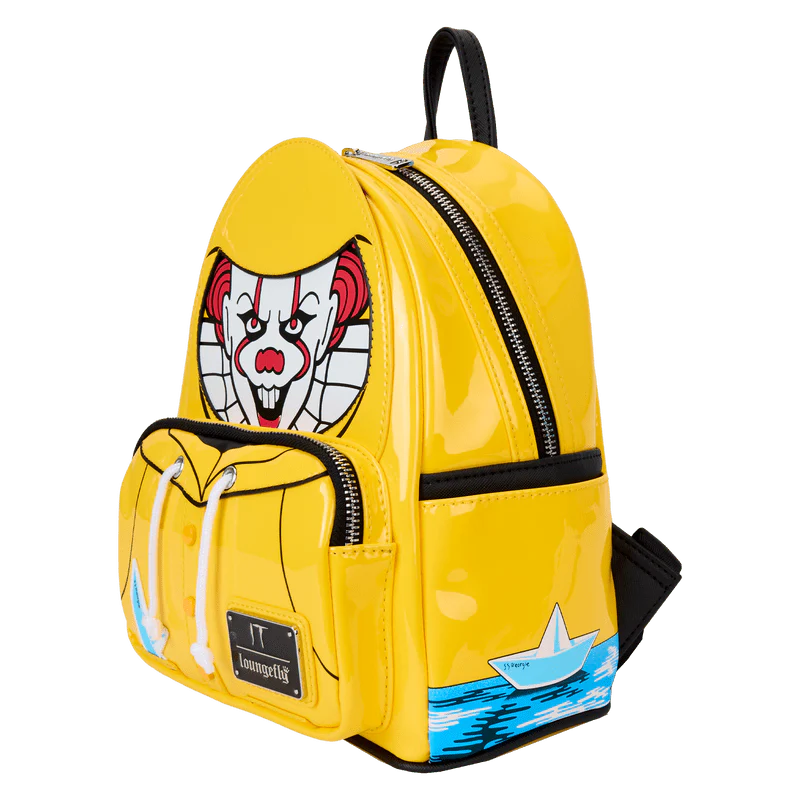 Loungefly It Pennywise Raincoat Cosplay Glow Mini Backpack - Image 2