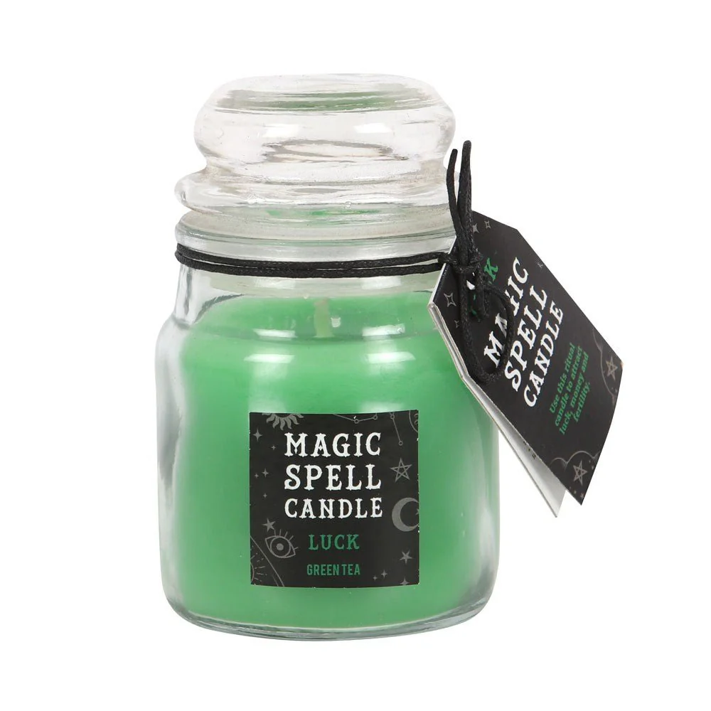 Jar Spell Candle - Luck