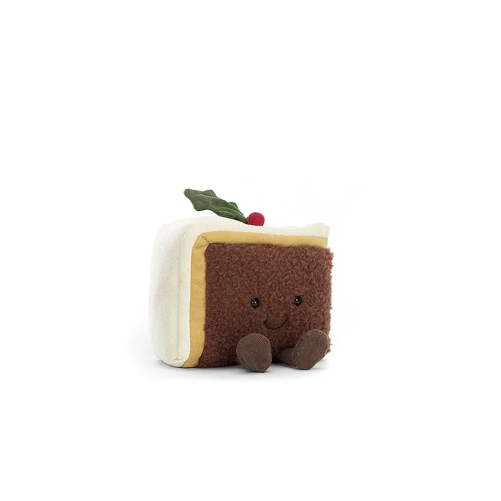 Jellycat Amuseables Slice Of Christmas Cake