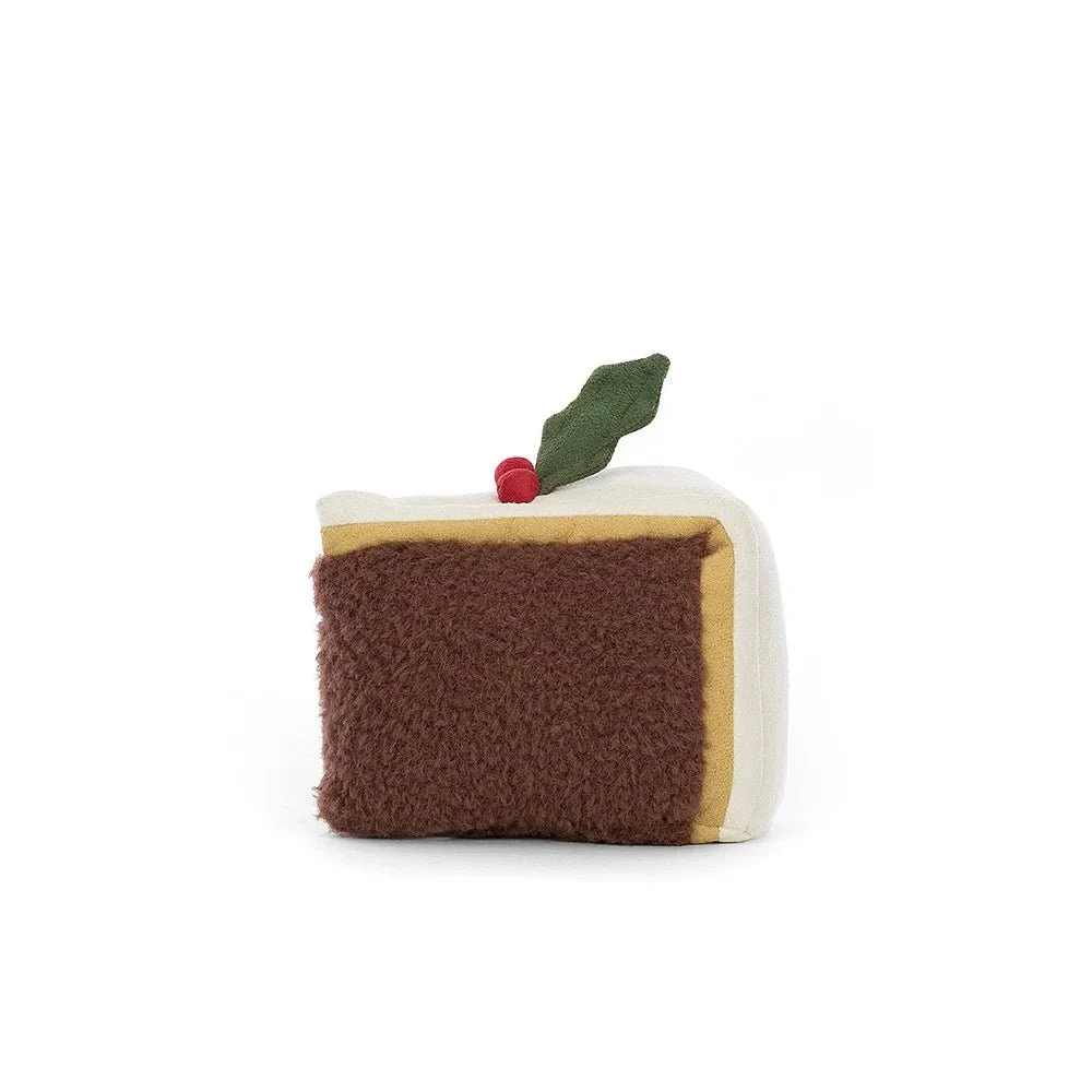 Jellycat Amuseables Slice Of Christmas Cake - Image 3