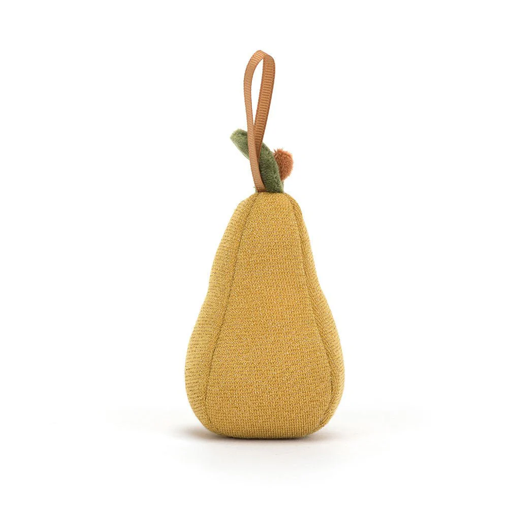 Jellycat Festive Folly Pear - Image 3