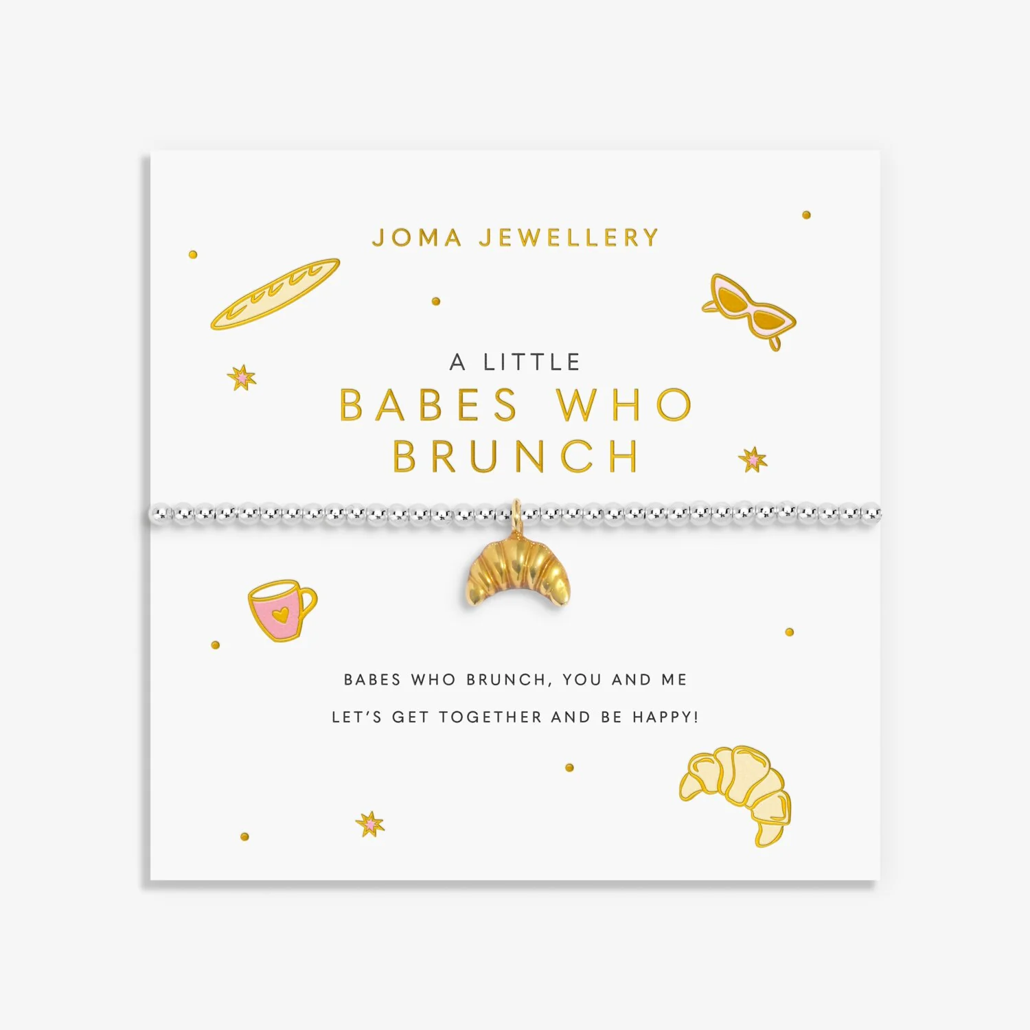 Joma A Little Vibes Babes Who Brunch Bracelet