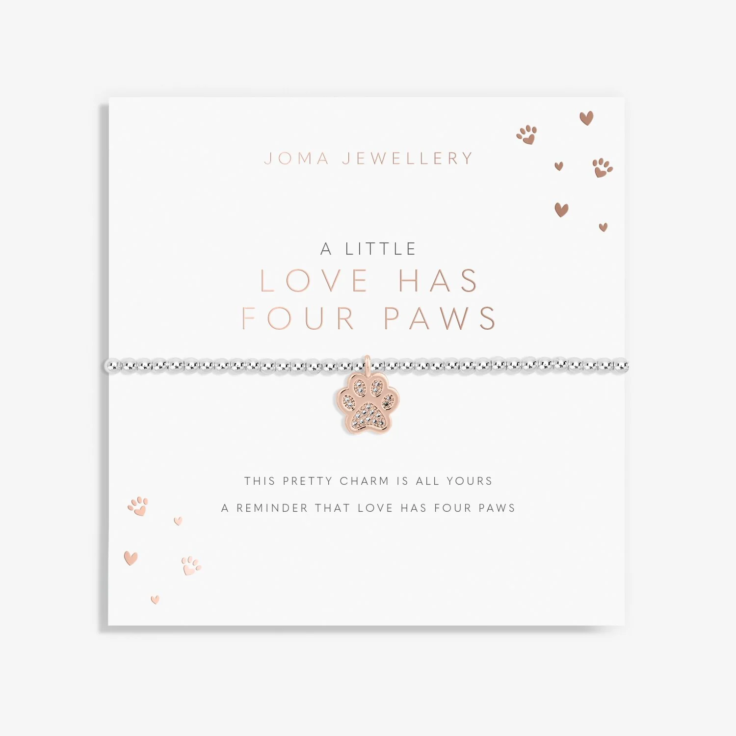 Joma Jewellery A Little Love Has Four Paws Bracelet