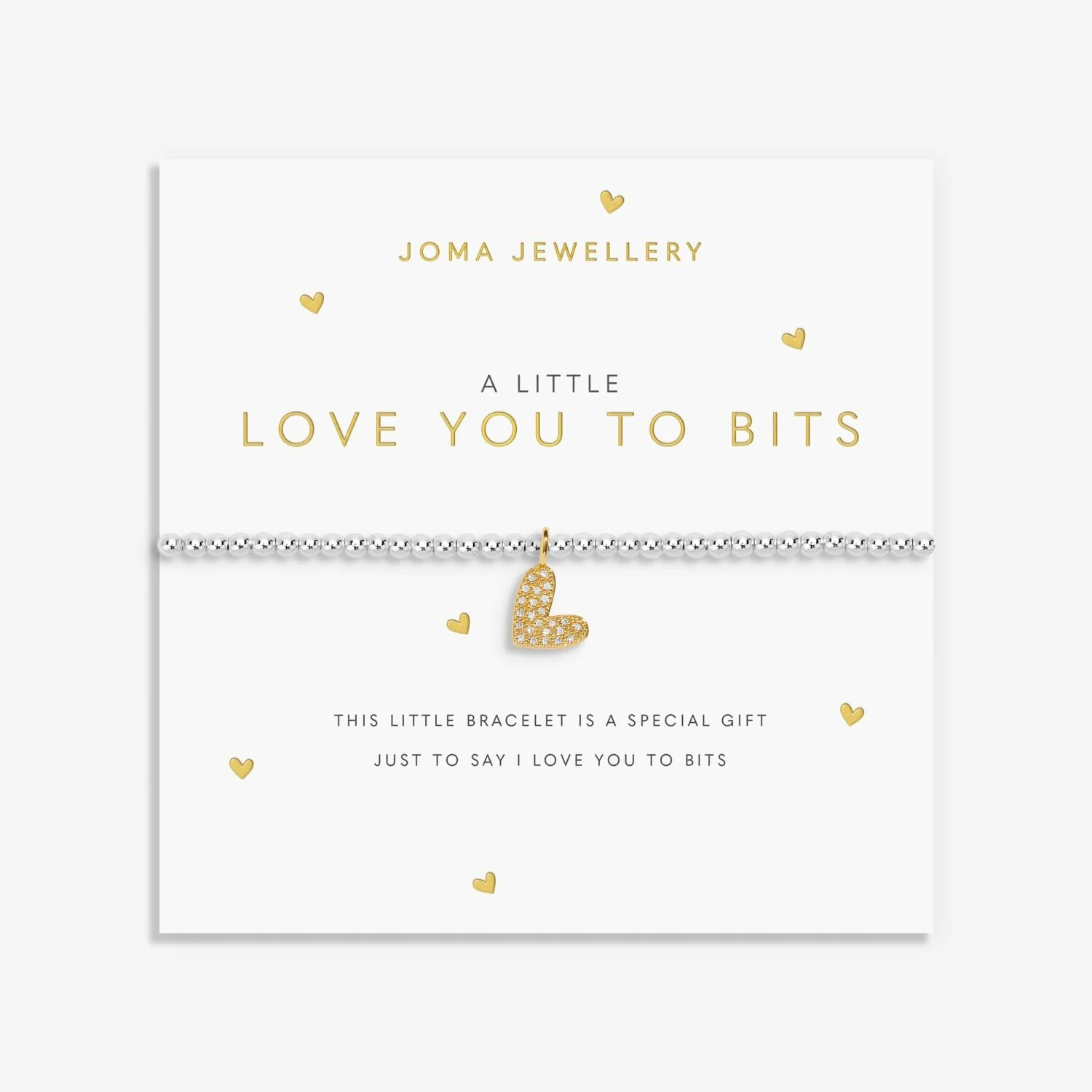 Joma Jewellery - A Little 'Love You To Bits' Bracelet