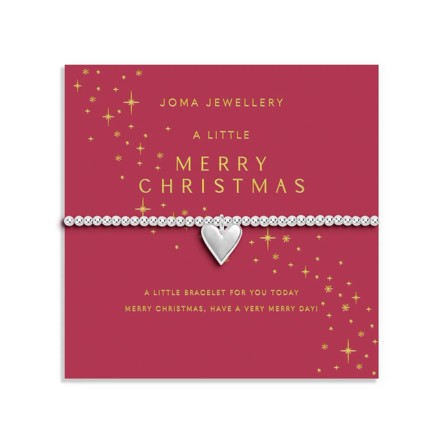 Joma Jewellery - Adults' Stocking A Little 'Merry Christmas' Bracelet Gift Set - Image 2