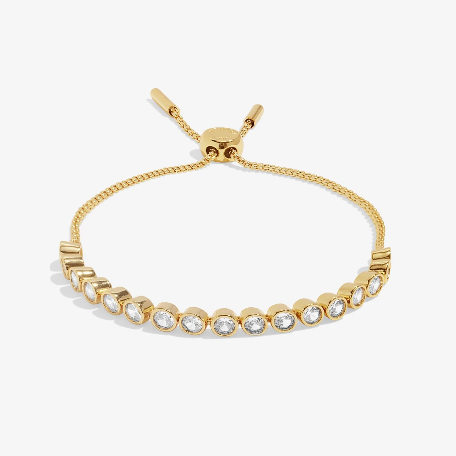 Joma Jewellery - Bracelet Bar Round Cubic Zirconia Tennis Bracelet - Image 2
