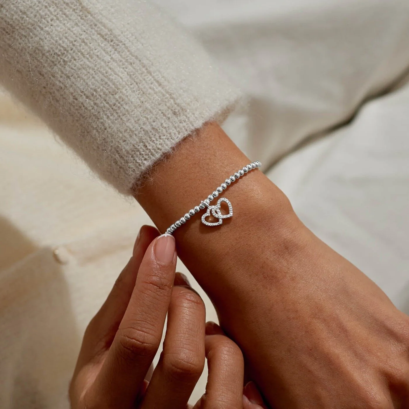 Joma Jewellery - Christmas A Little 'Merry Christmas Fabulous Friend' Bracelet - Image 4