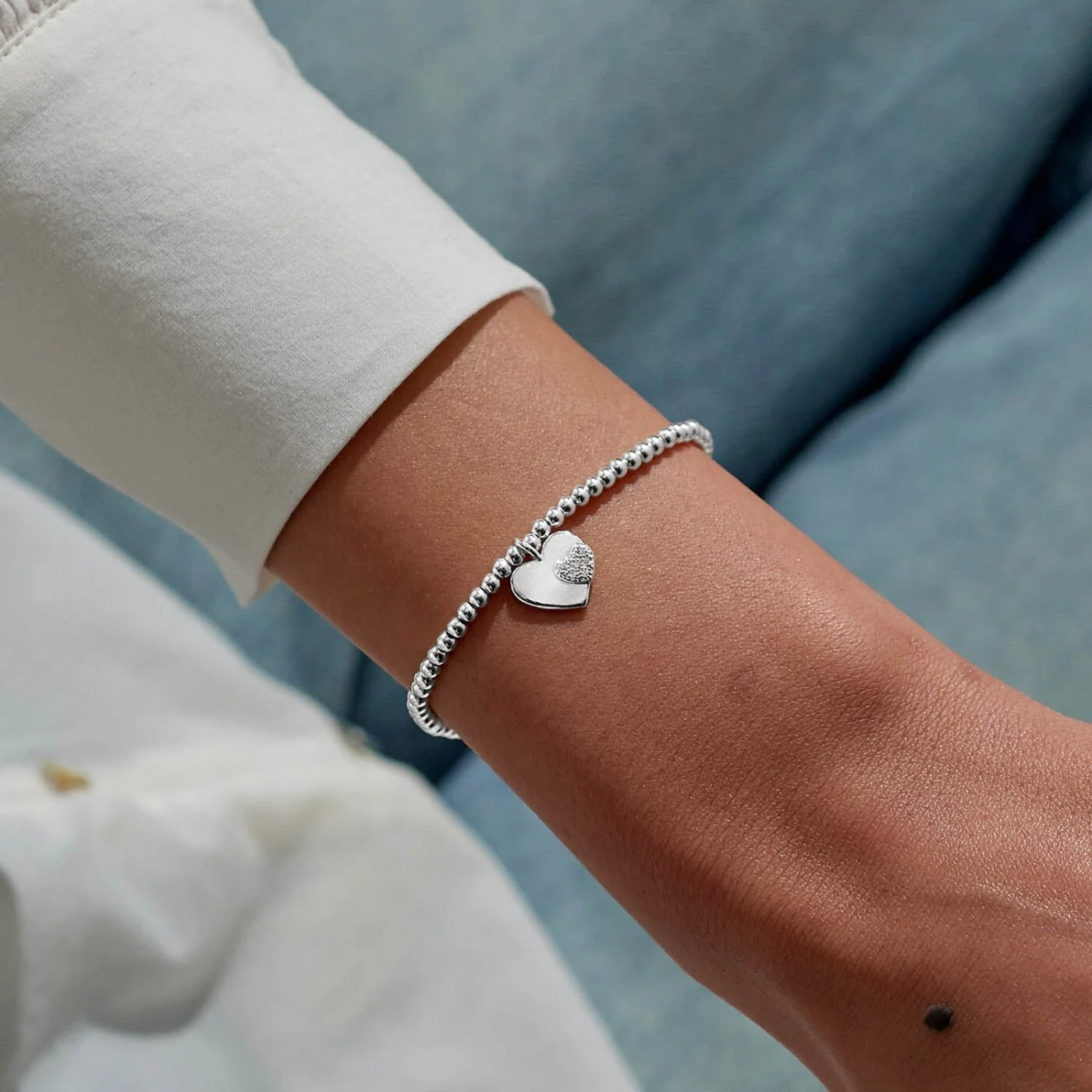Joma Jewellery - Christmas A Little 'Merry Christmas Wonderful Mum' Bracelet - Image 4