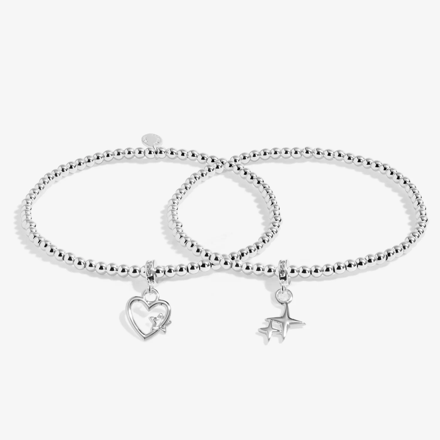 Joma Jewellery - 'Christmas Wishes' Linked Infinity Bracelets - Image 2