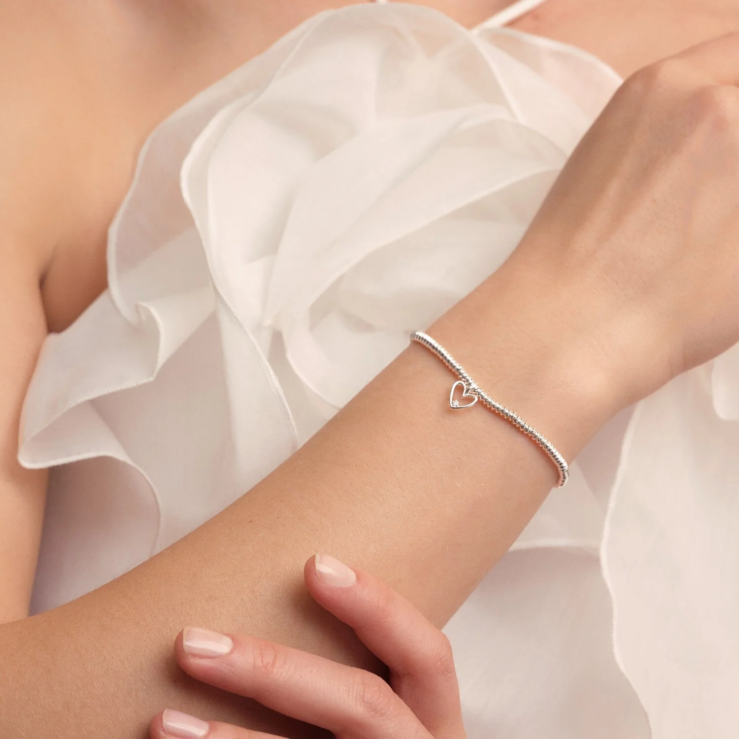 Joma Jewellery - Laboratory Grown Diamond A Little 'Happy Birthday' Bracelet - Image 7