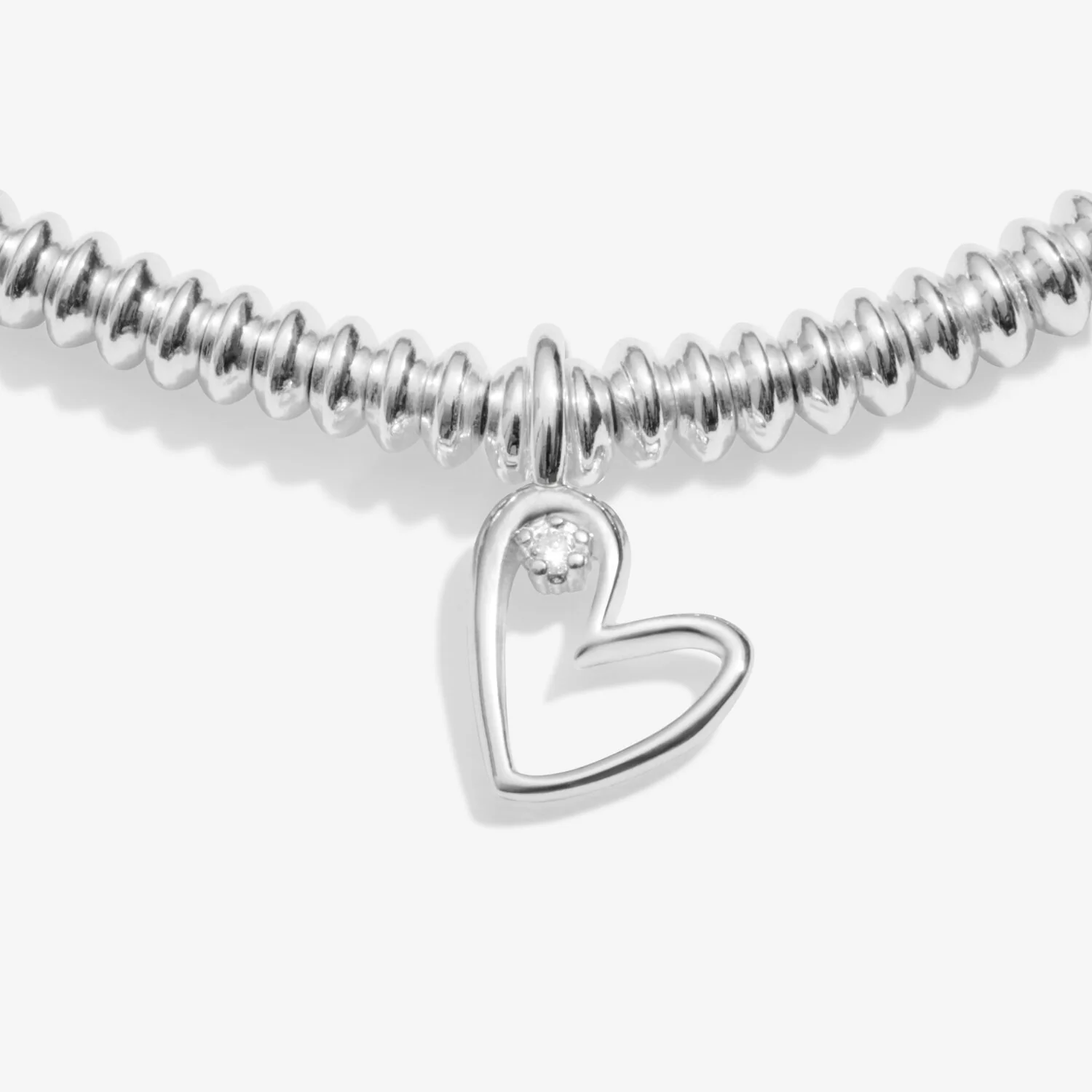 Joma Jewellery - Laboratory Grown Diamond A Little 'With Love' Bracelet - Image 4