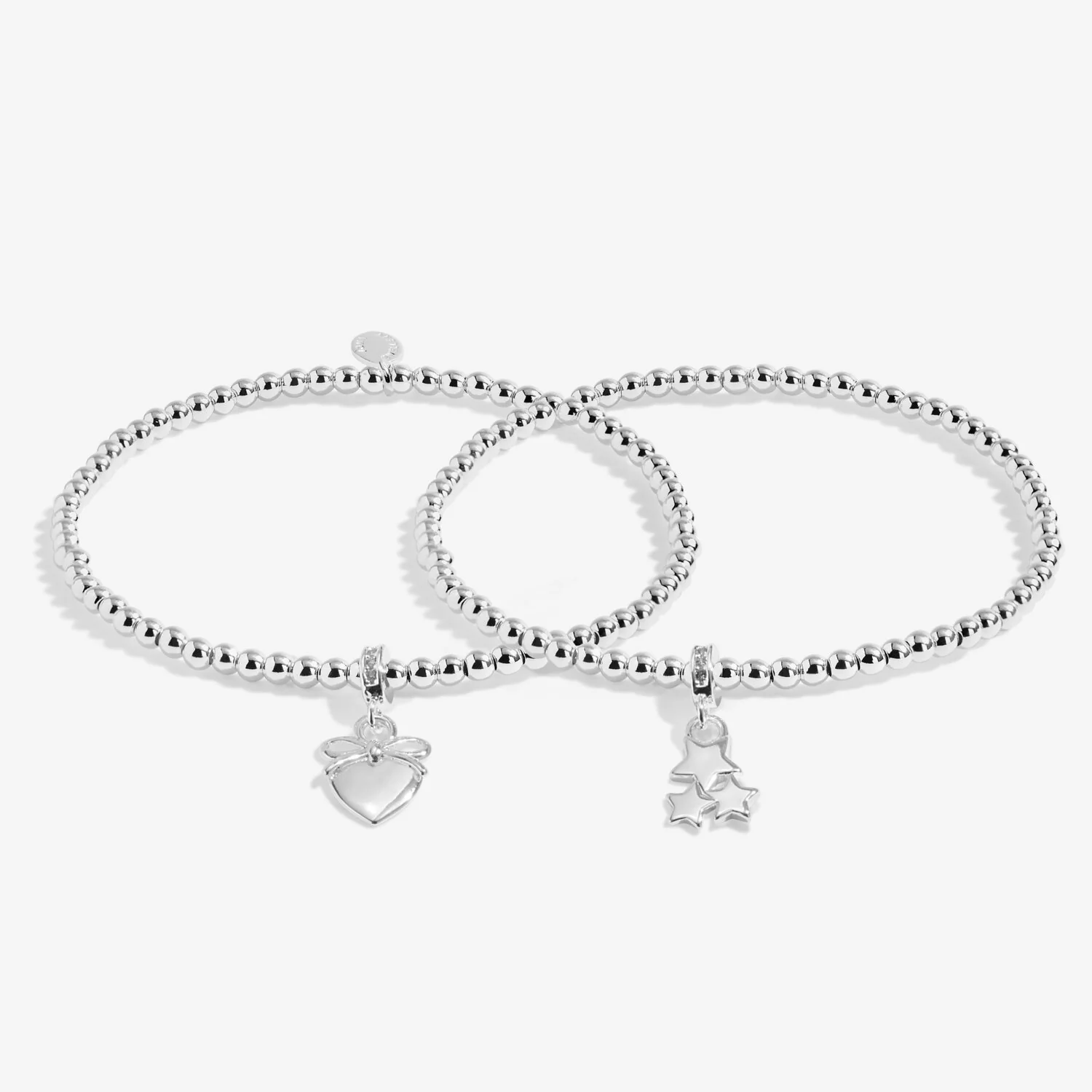 Joma Jewellery - 'Merry Christmas' Linked Infinity Bracelets - Image 2