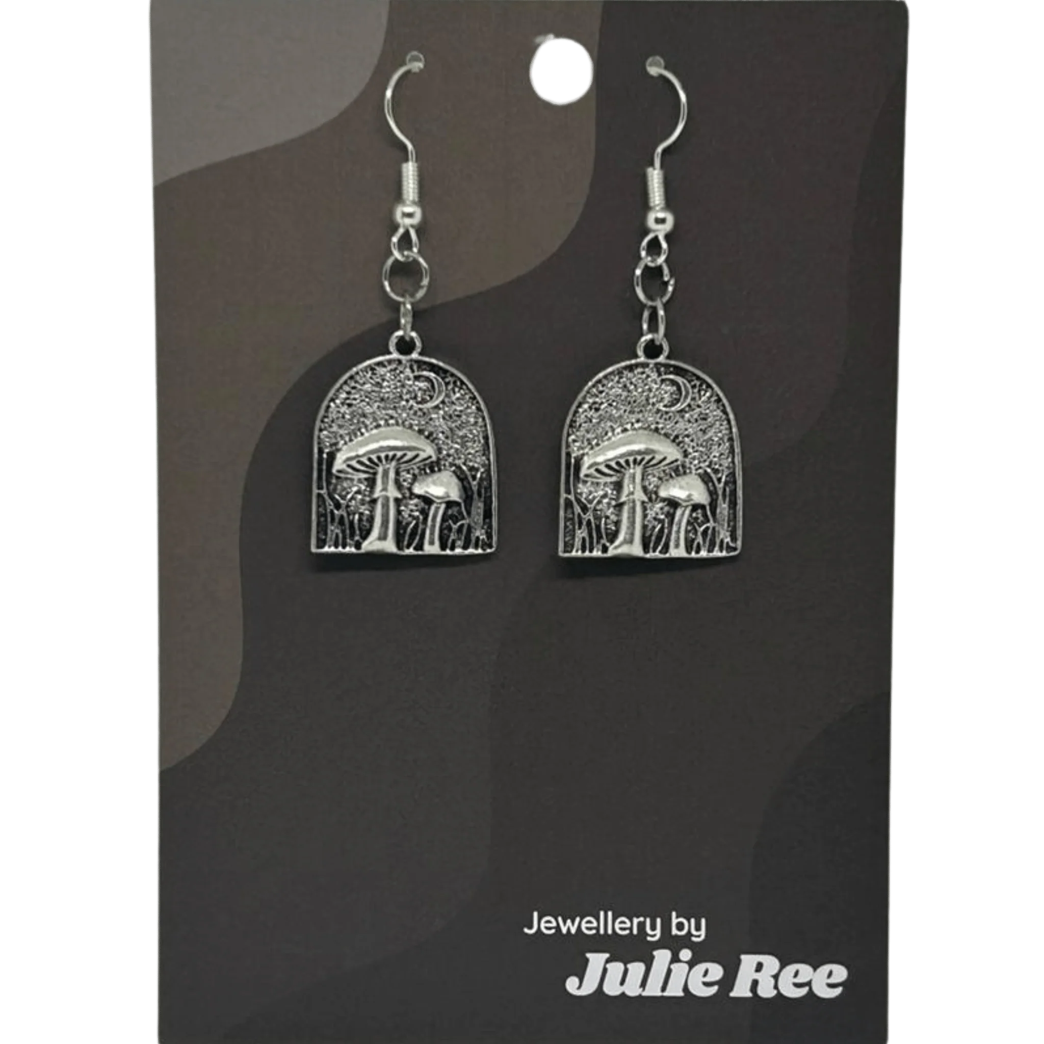 Julie Ree Earrings - Mushroom Moon