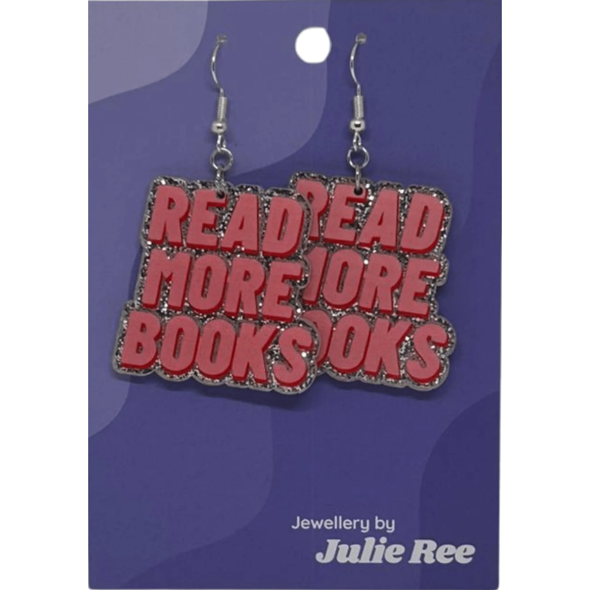 Julie Ree Earrings - Read More Books