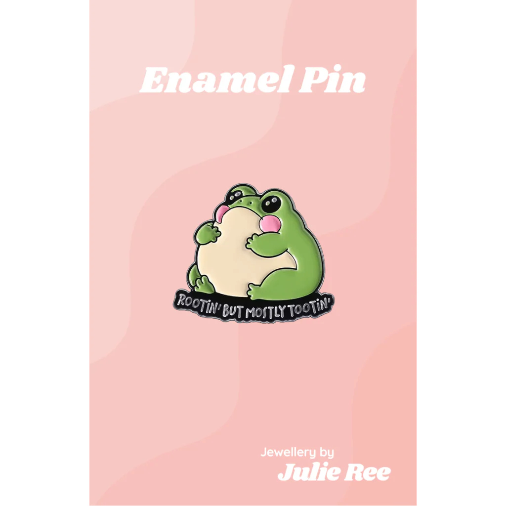 Julie Ree Enamel Pin - Rootin'