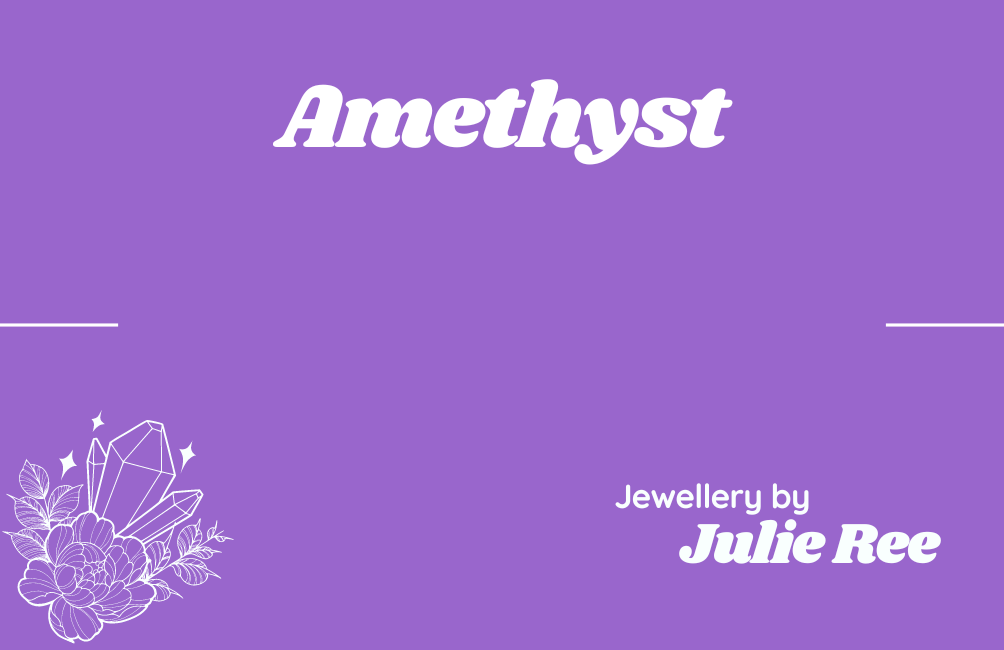 Julie Ree Gemstone Chip Bracelet - Amethyst - Image 2