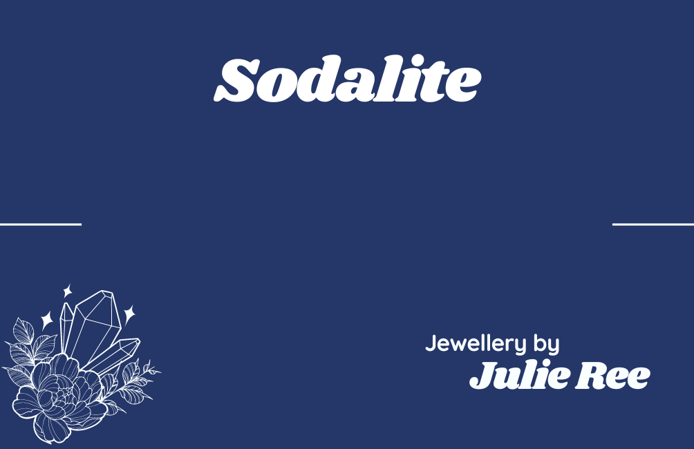 Julie Ree Gemstone Chip Bracelet - Sodalite - Image 2
