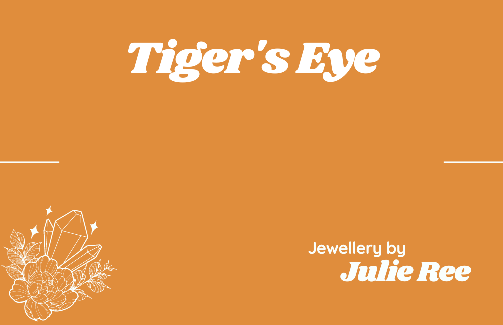 Julie Ree Gemstone Chip Bracelet - Tiger's Eye - Image 2