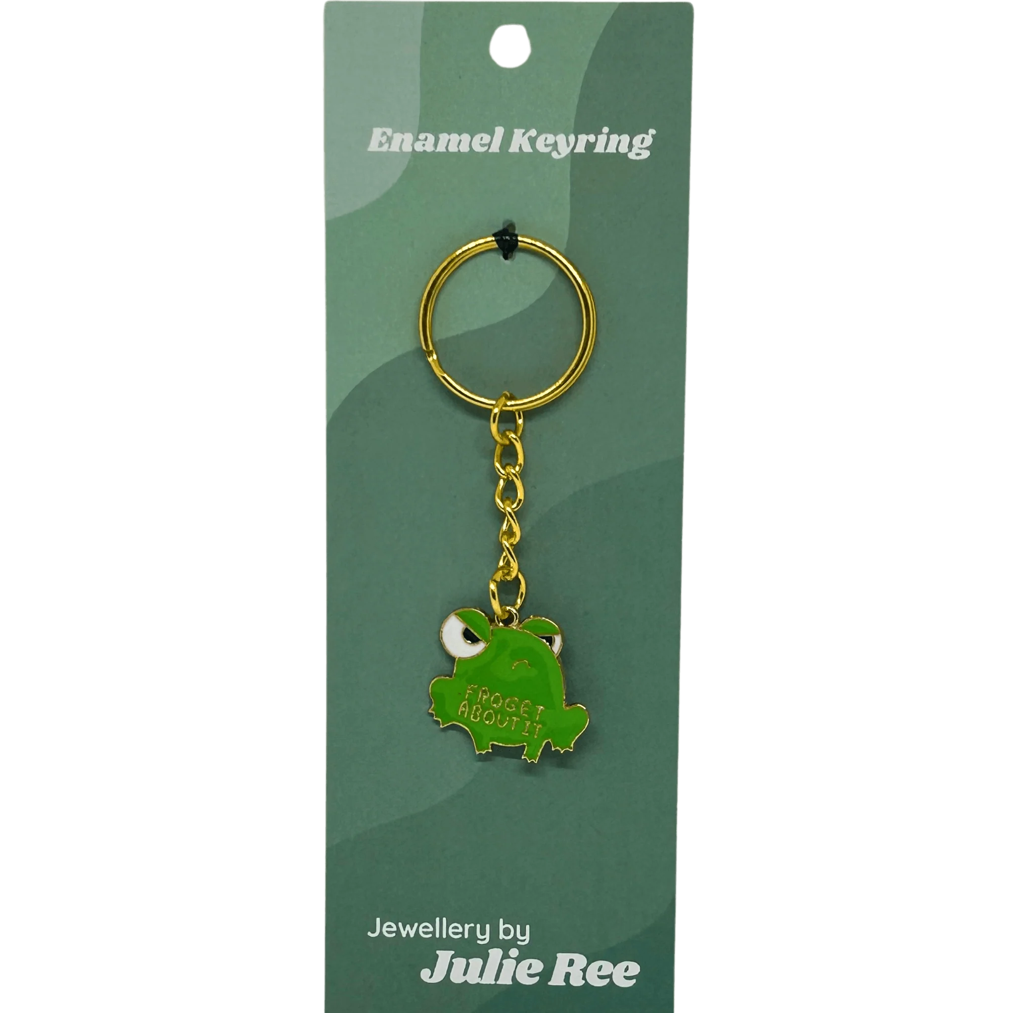 Froget About It Keyring ā Jewellery By Julie Ree