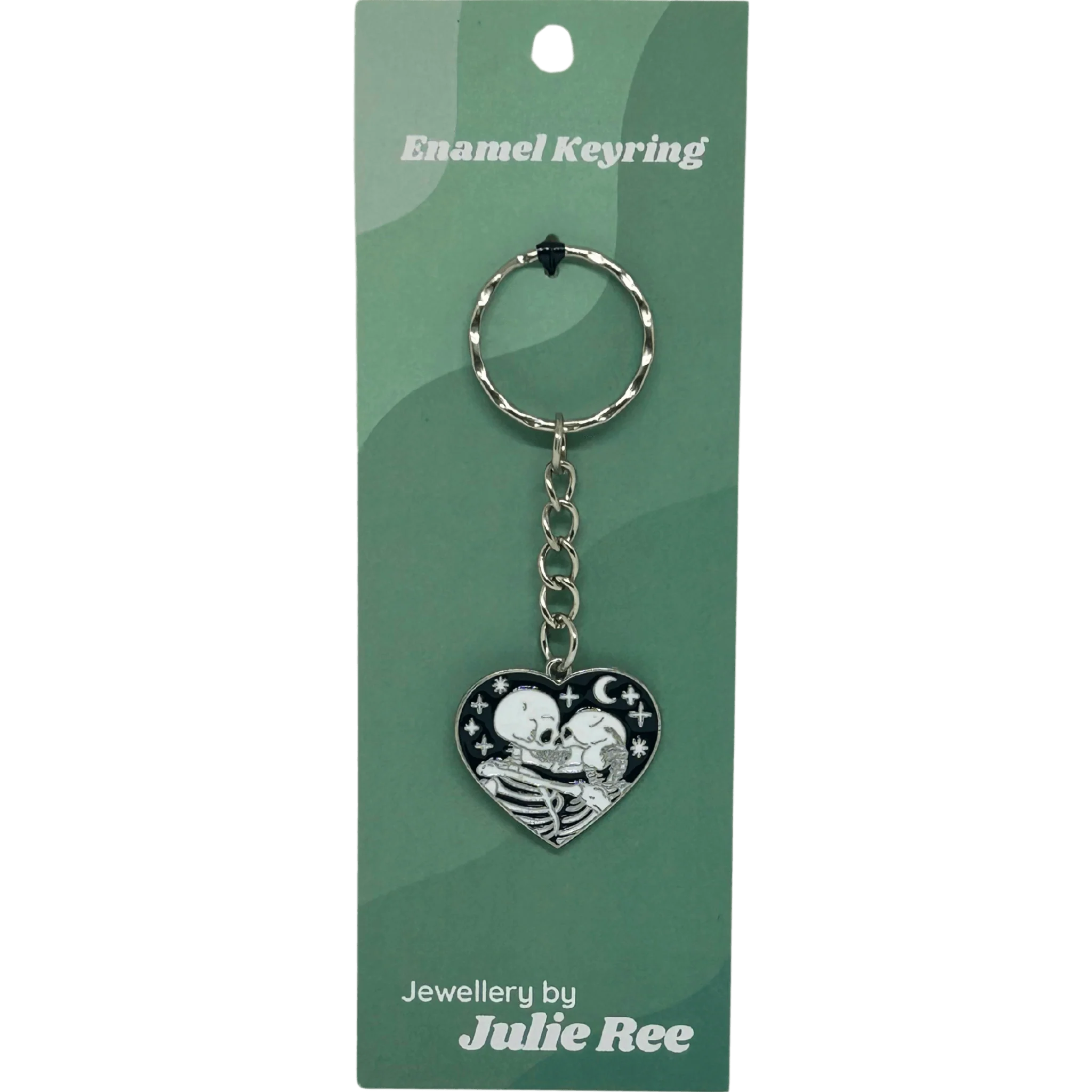 Skeleton Love Keyring โ Jewellery By Julie Ree