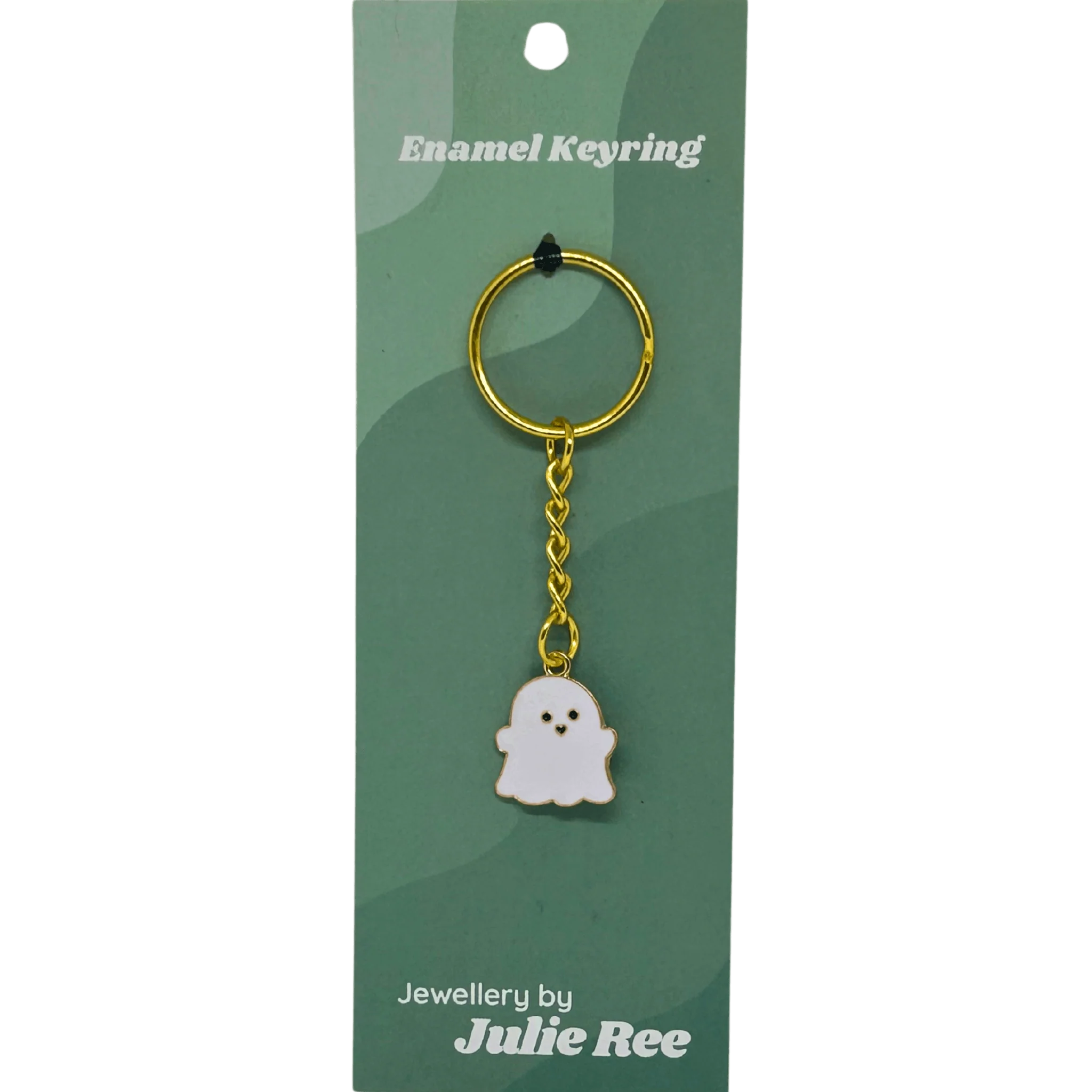 Cute Ghost Keyring – Jewellery By Julie Ree