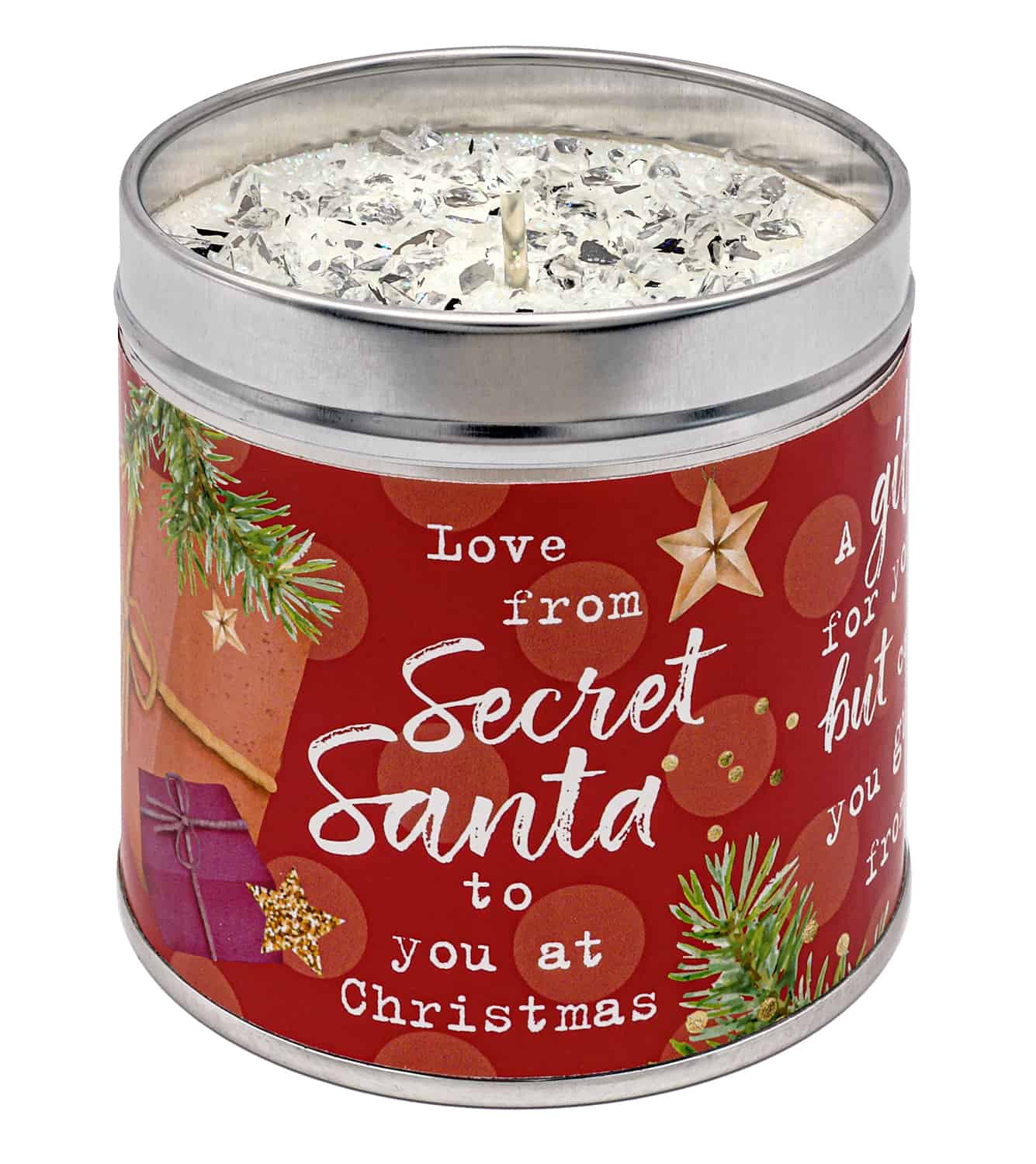 Just Because Festive Candles - Secret Santa