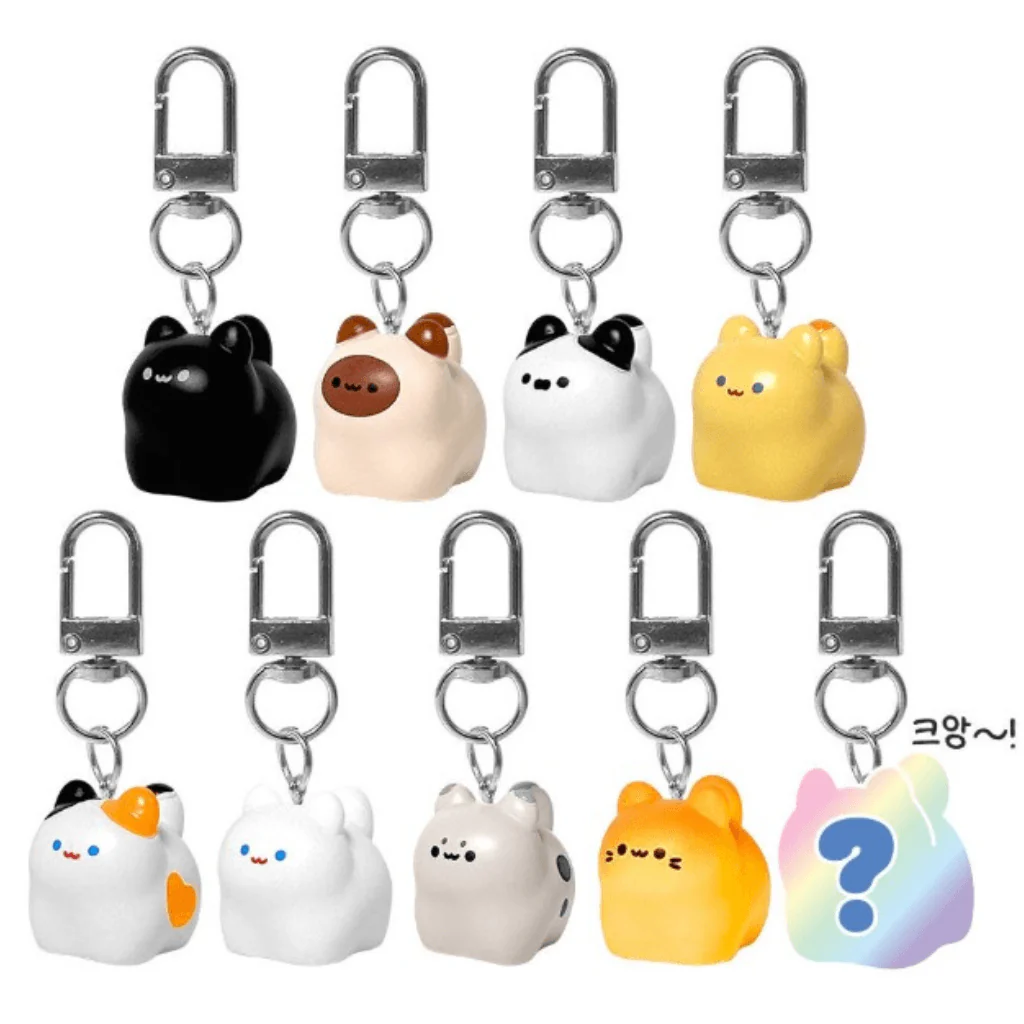 Kawaii Bread Cat Keychain Mystery Blind Box - Image 2