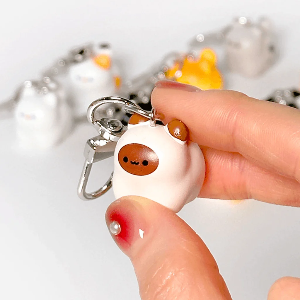Kawaii Bread Cat Keychain Mystery Blind Box - Image 3
