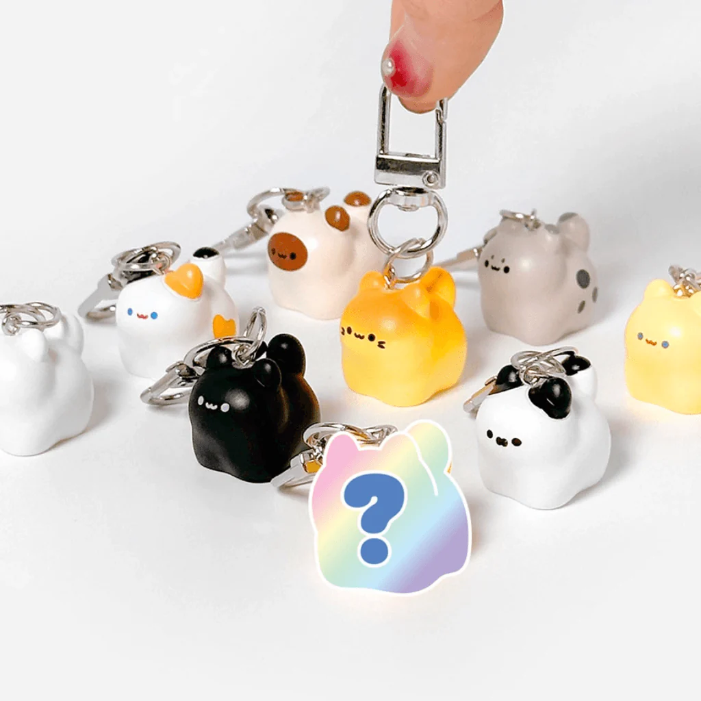 Kawaii Bread Cat Keychain Mystery Blind Box - Image 4