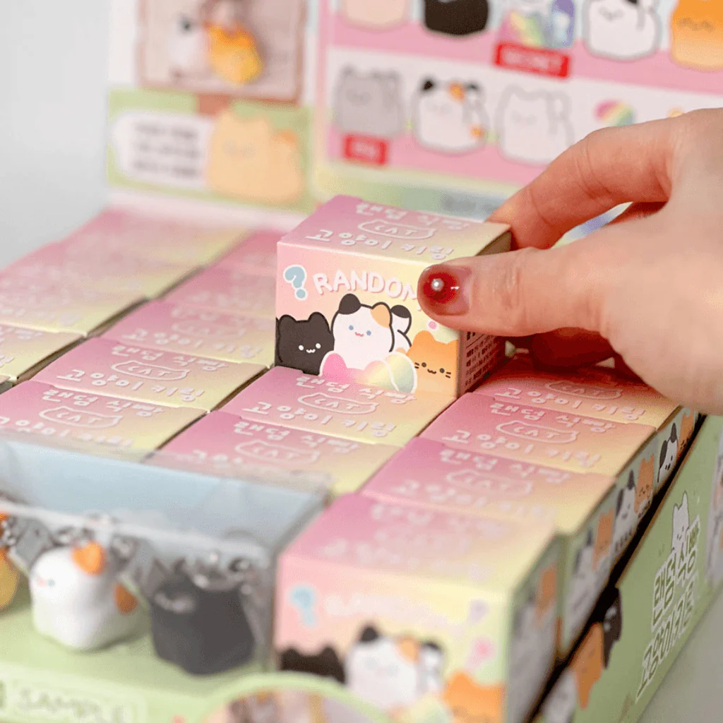 Kawaii Bread Cat Keychain Mystery Blind Box - Image 7