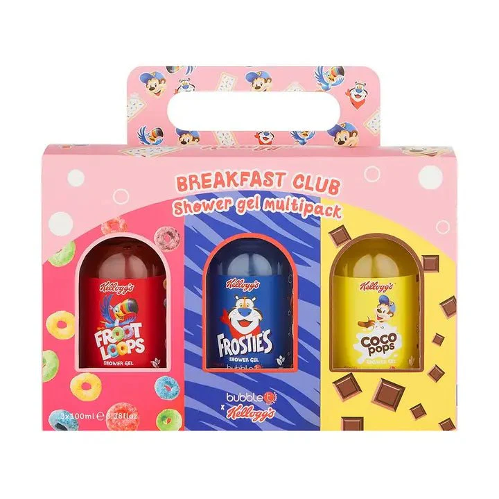 Kellogg's Breakfast Club Shower Gel Gift Set (3 X 100ml) - Image 2