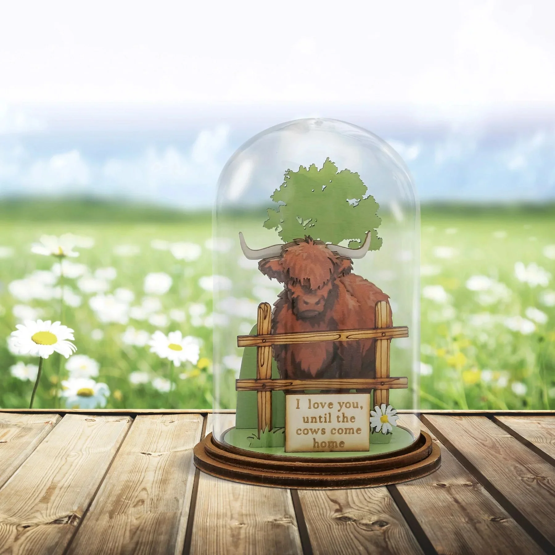 Kloche Highland Cow Figurine - Image 2