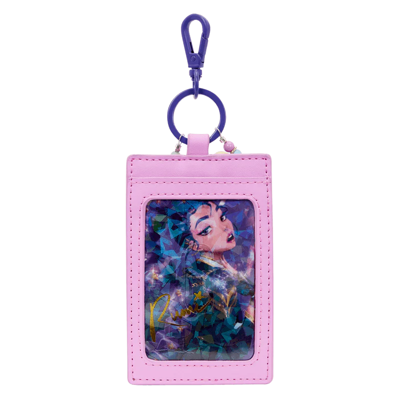 Loungefly K-Pop Demon Hunters HUNTR/X Mini Backpack with Photo Card Charm - Image 8
