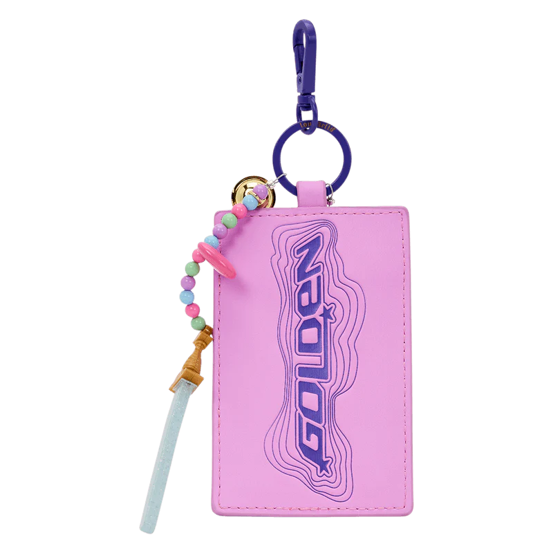 Loungefly K-Pop Demon Hunters HUNTR/X Mini Backpack with Photo Card Charm - Image 9