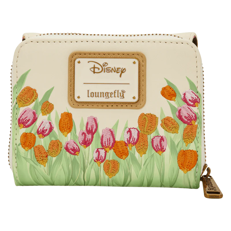 Loungefly Lady and the Tramp Pastel Tulip Trifold Wallet - Image 3